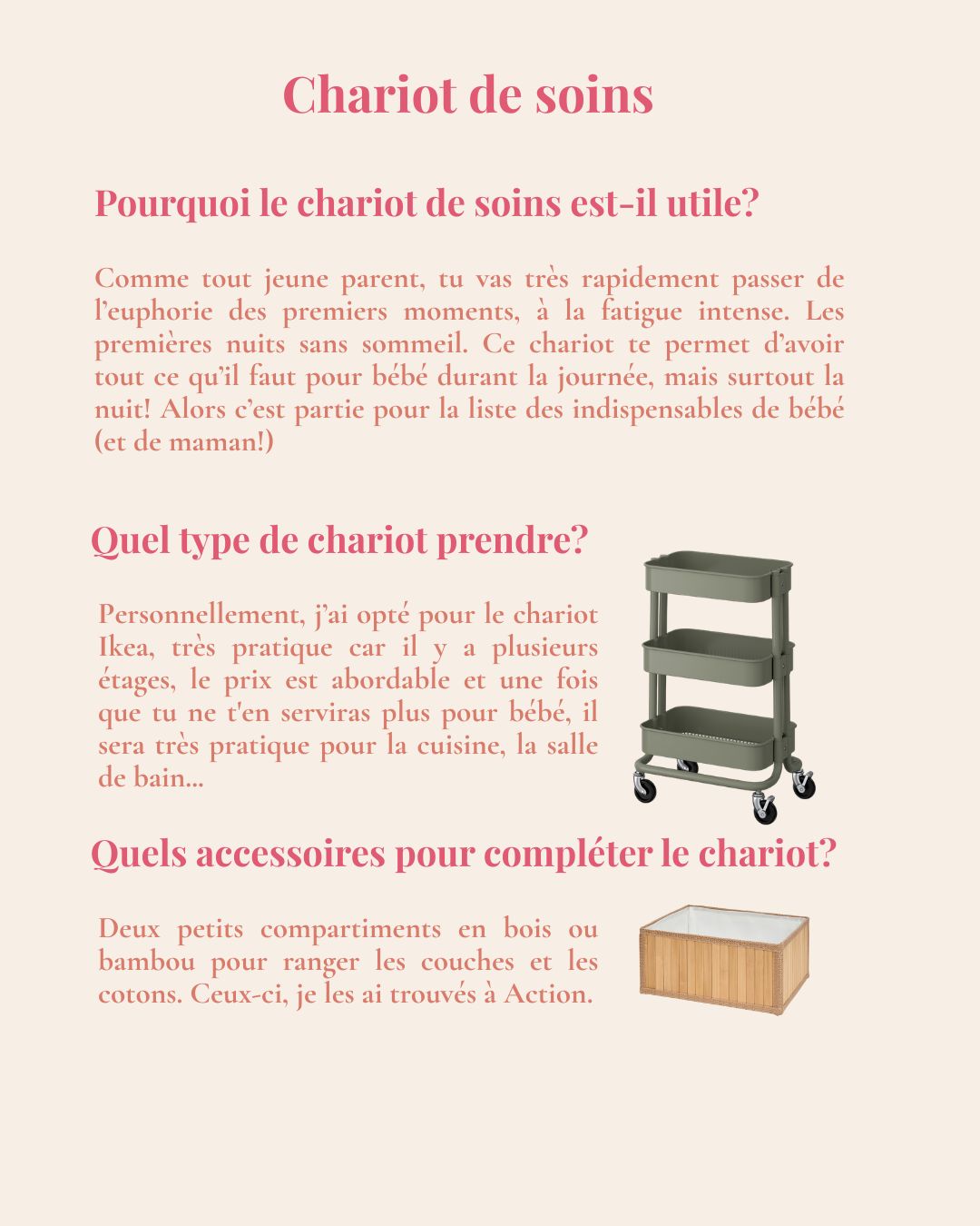 Chariot de soins