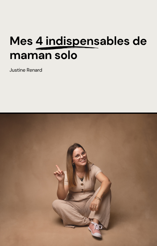 E-book : Mes 4 indispensables de maman solo