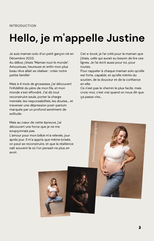 E-book : Mes 4 indispensables de maman solo