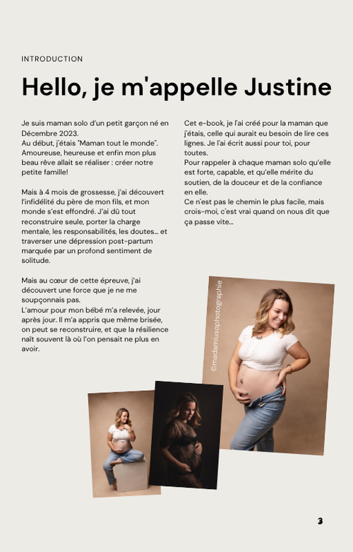 E-book : Mes 4 indispensables de maman solo